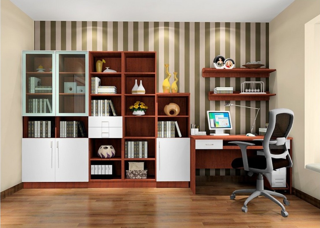 modern study room