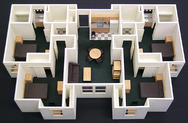 Be model design. Architectural Scale model. Model Scale Houses.