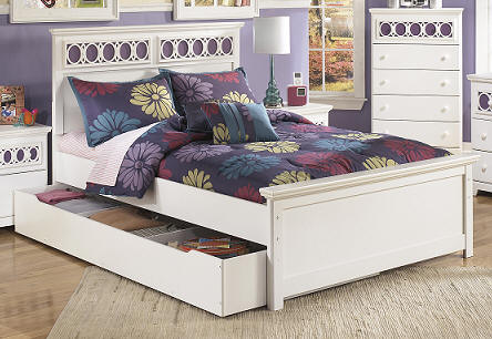 Trundle bed is a space-saver