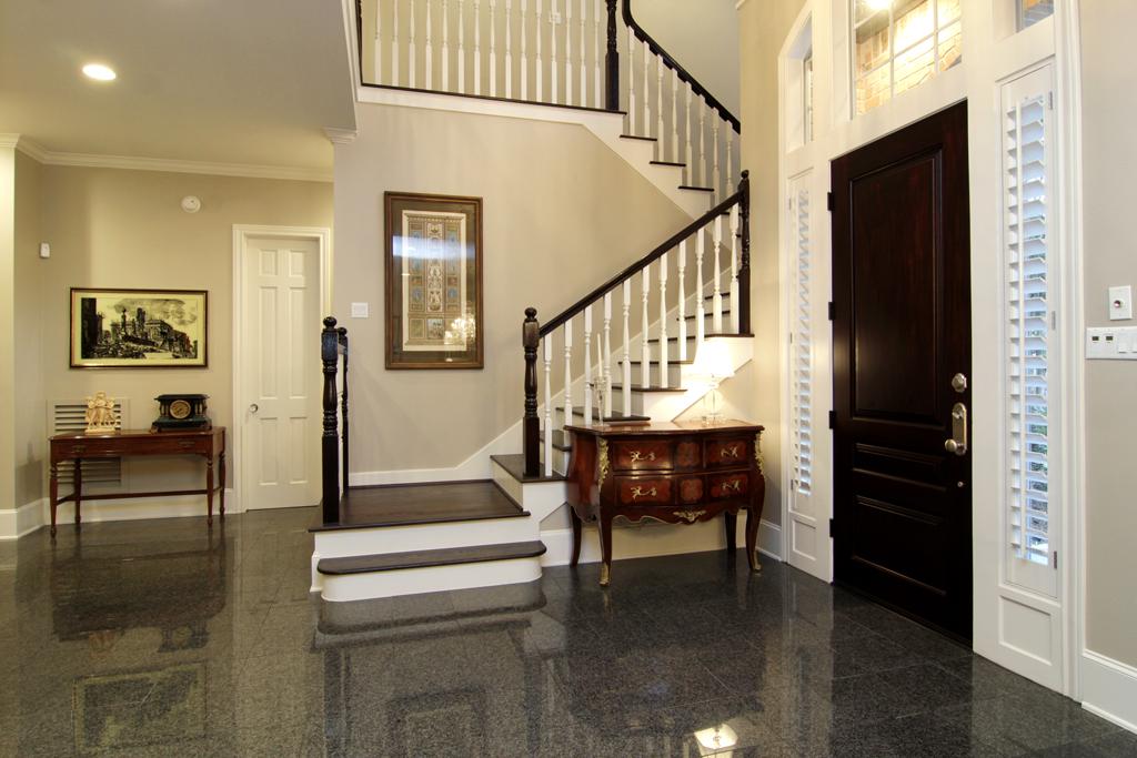 living room granite flooring
