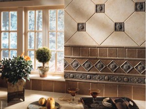 wide choice of ceramic tiles
