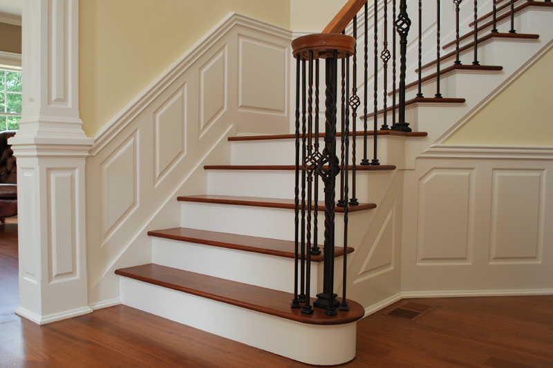 Wainscoting-Stairs