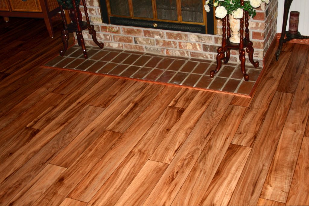 linoleum living room floor