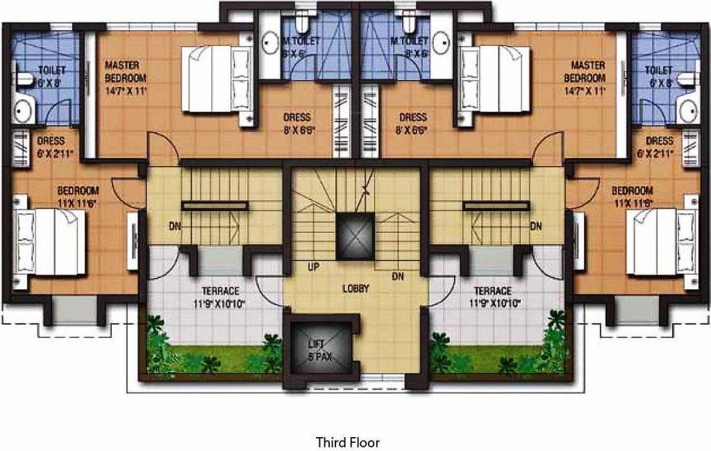 lgcl-one-street-cluster-plan-for-3rd-floor