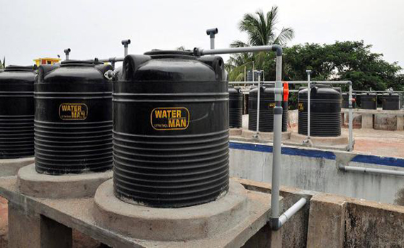 Avoid water tanks in North East, have them in West or South West